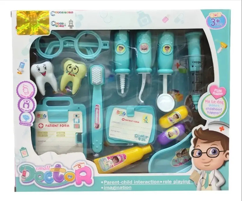 Juego De Dentista Para Niños Candy Toys 14 Piezas
