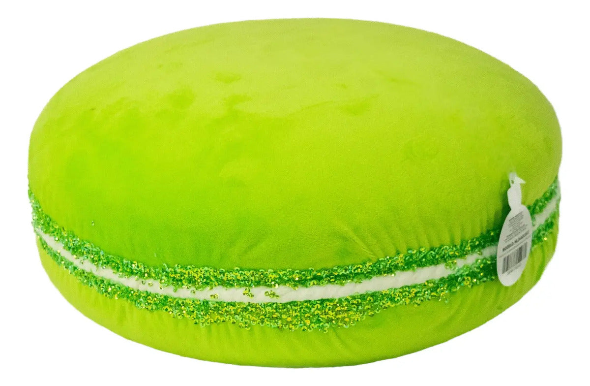 Figura De Macarrón Jumbo Colores De Terciopelo Rosa 36x12x36