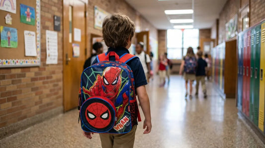 Mochila Escolar Ruz Spider-man 3d Con Llavero De Regalo