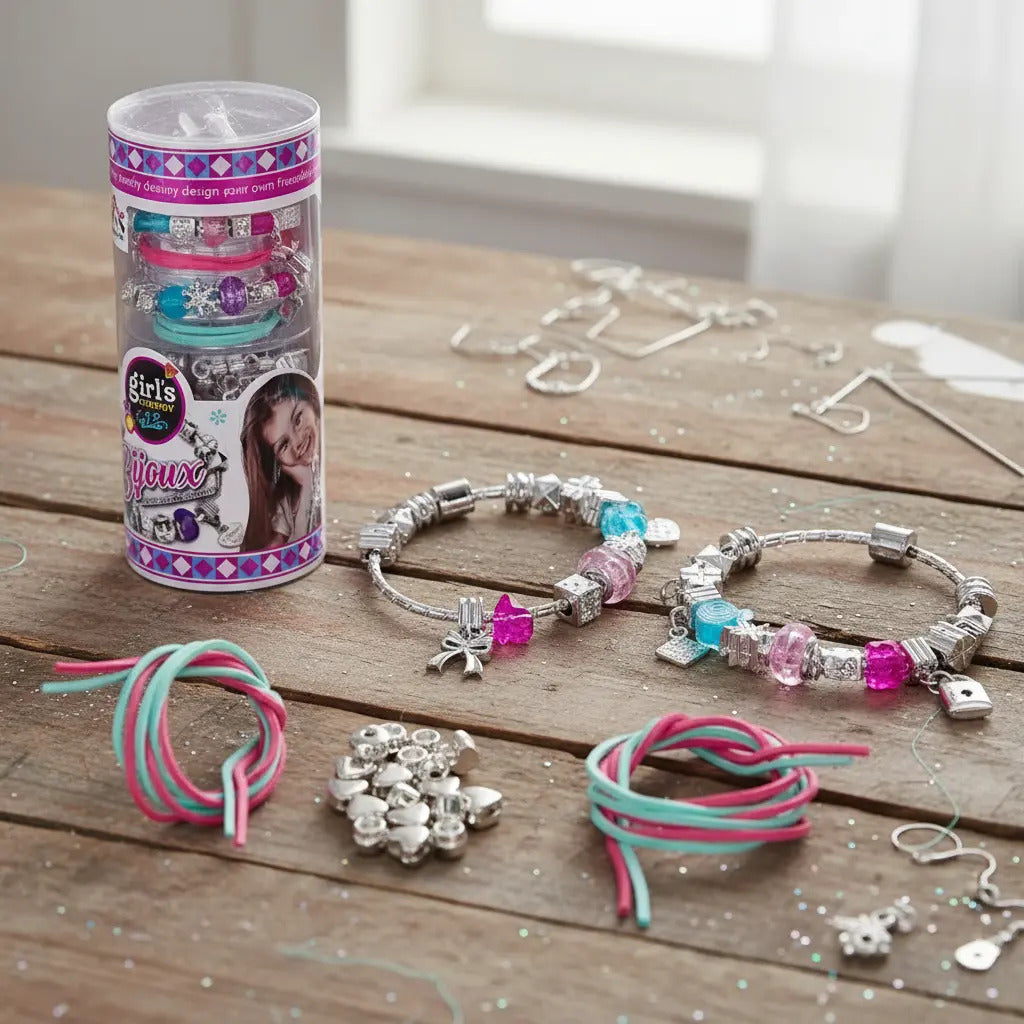 Set De Bisutería Y Pulseras Charms Personalizables 30 Piezas
