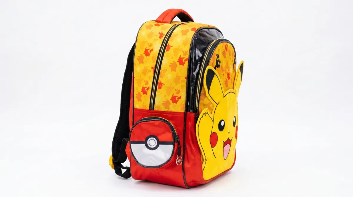 Mochila Priamaria Yadatex Pokémon Pikachu Color Amarillo