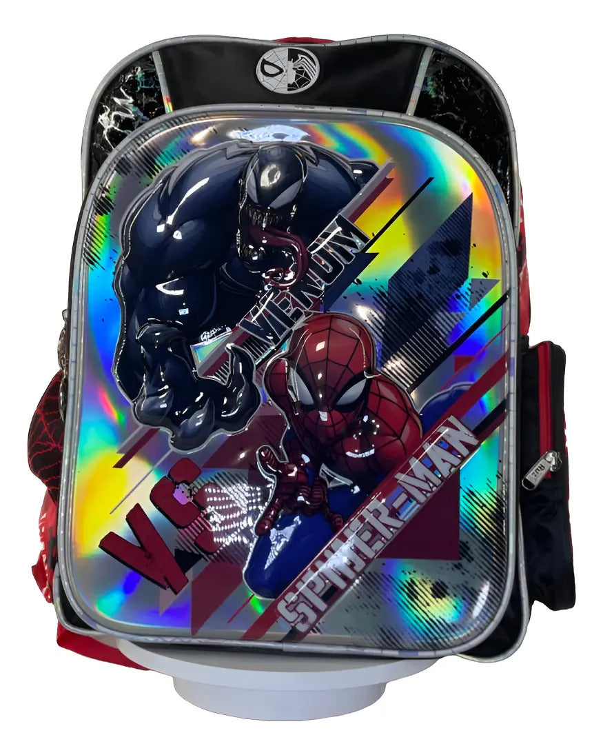 Mochila Marca Ruz Primaria Spiderman Y Venom