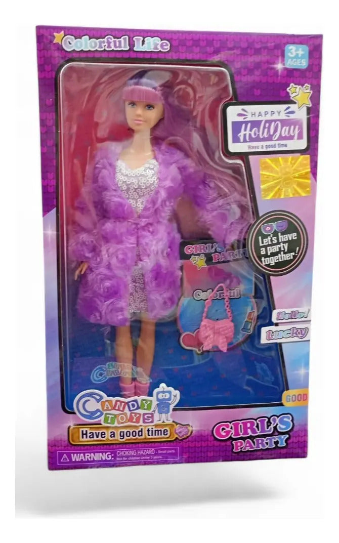 Muñeca Candy Toys Colorful Life Estilo Fashion Y Accesorios