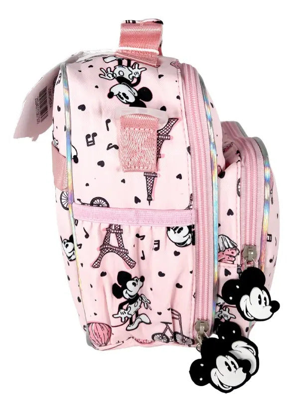 Paquete Mochila 3 Piezas Marca Lluvia Mickey Paris Primaria