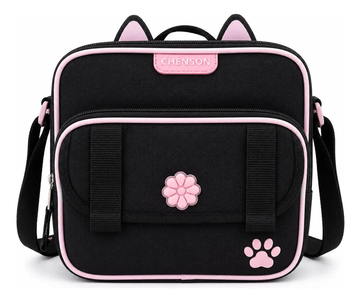 Lonchera  Térmica Escolar Chenson Diseño Orejitas De Gato