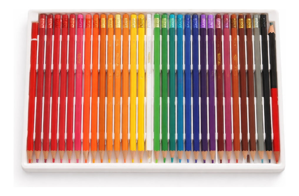 Lápices De Colores Borrables Triangulables 28 Piezas Surimax