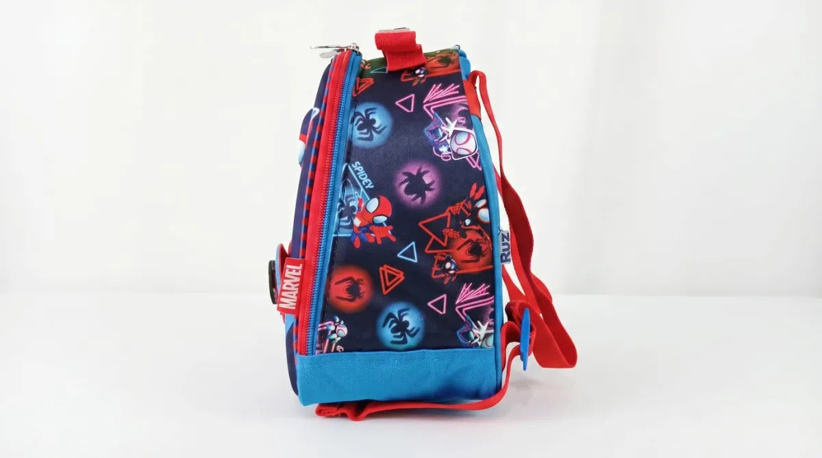 Lonchera Escolar Marvel Spidey Miles Morales Y Ghost Spider