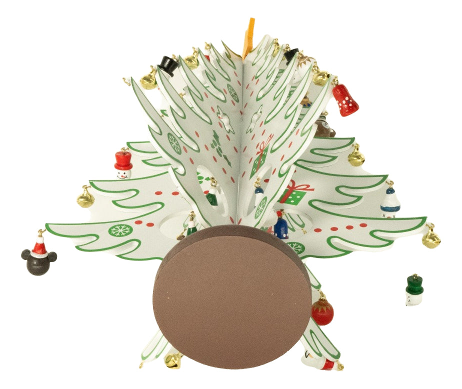 Árbol Artesanal De Madera Para Navidad Marca Lluvia