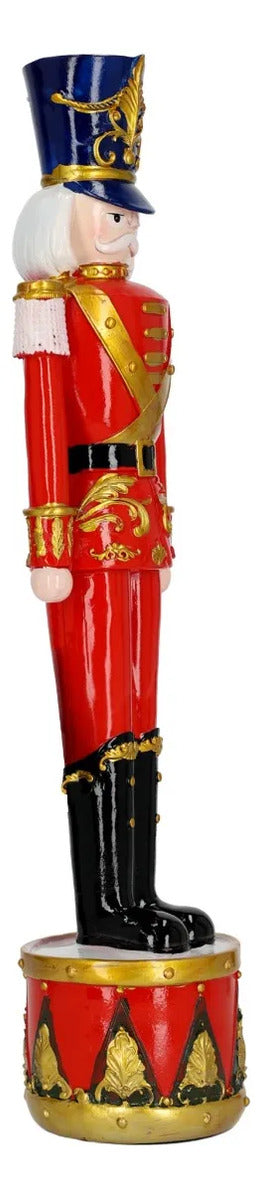 Soldado Cascanueces Rojo Decoración Navideña 41 cm