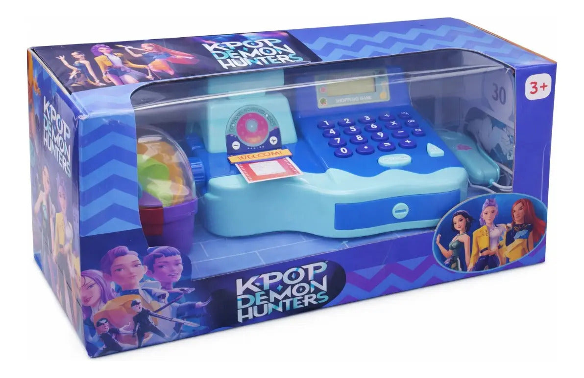 Caja Registradora Infantil Candy Toys Con 9 Accesorios