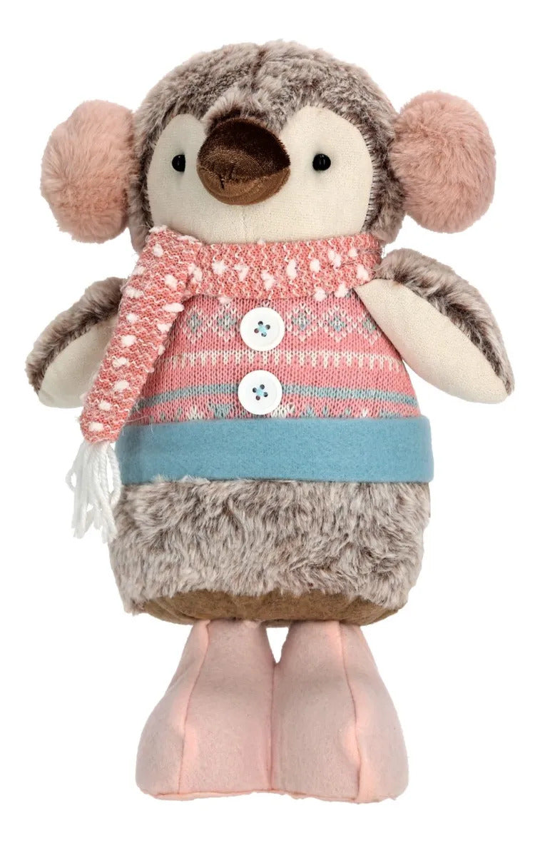 Patón Lluvia Pingüino Rosa Pastel Extensible 41 cm