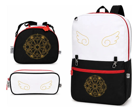 Set Completo Tres Piezas American Bags Cardcaptor Sakura