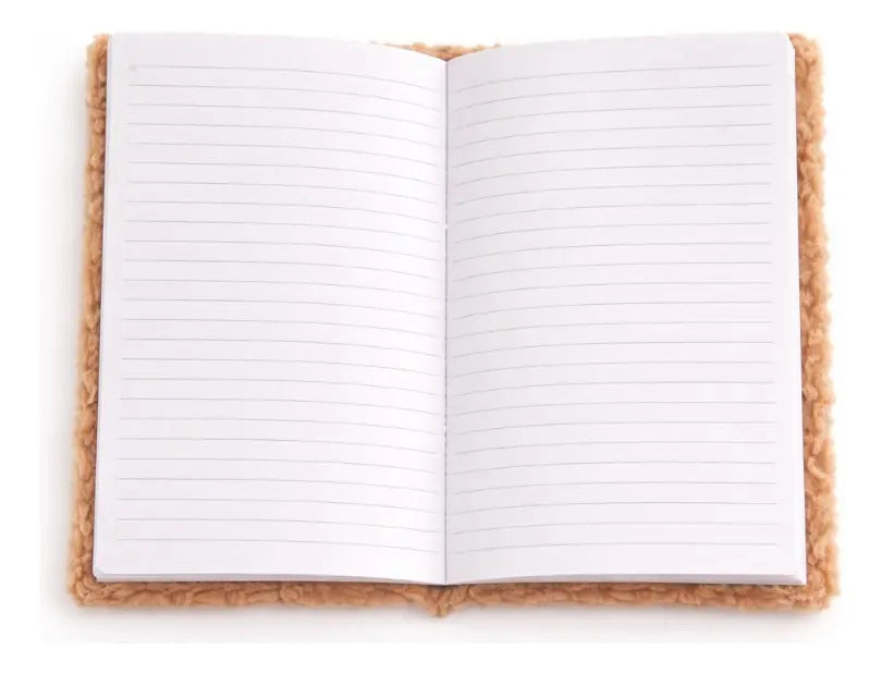 Libreta Suave Afelpada Capibara Tamaño Francés Surimax