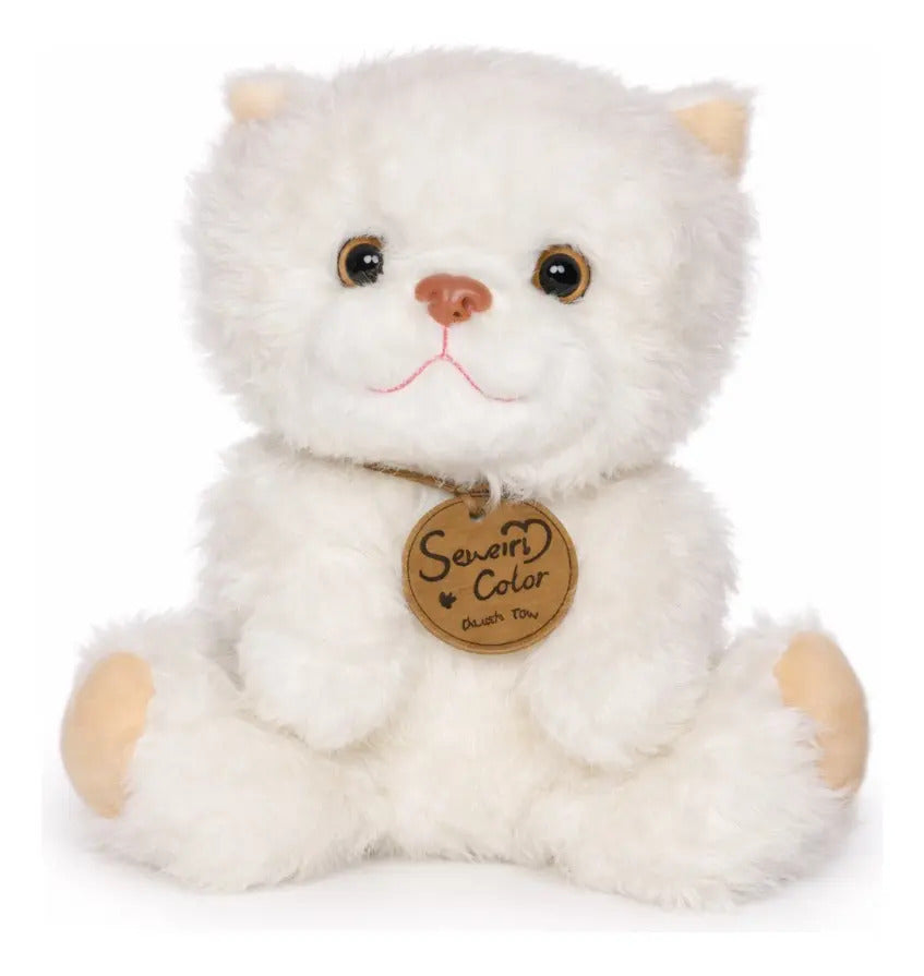 Peluche Gatito Candy Toys Seven Color 28 Cm 2 Colores