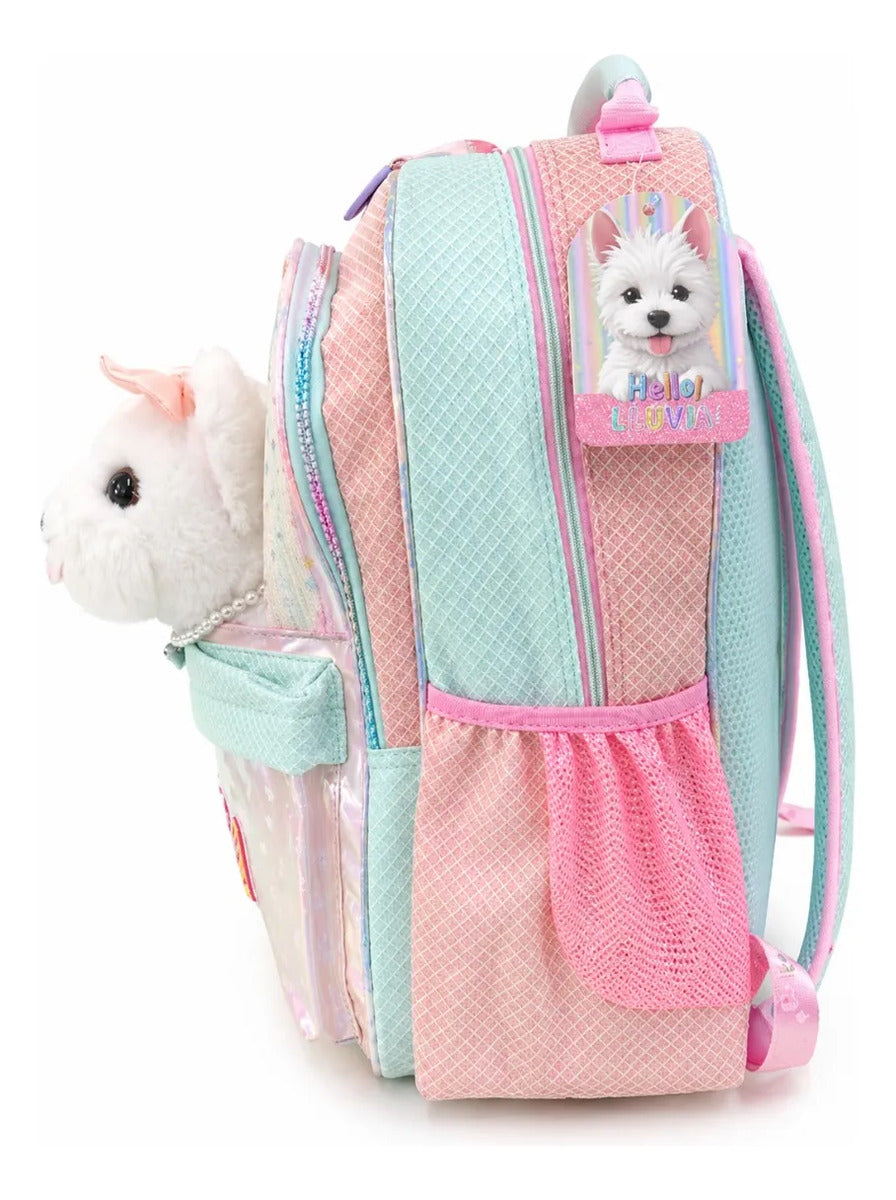 Mochila Lluvia Con Perrito Desmontable Y Bolso Incluido