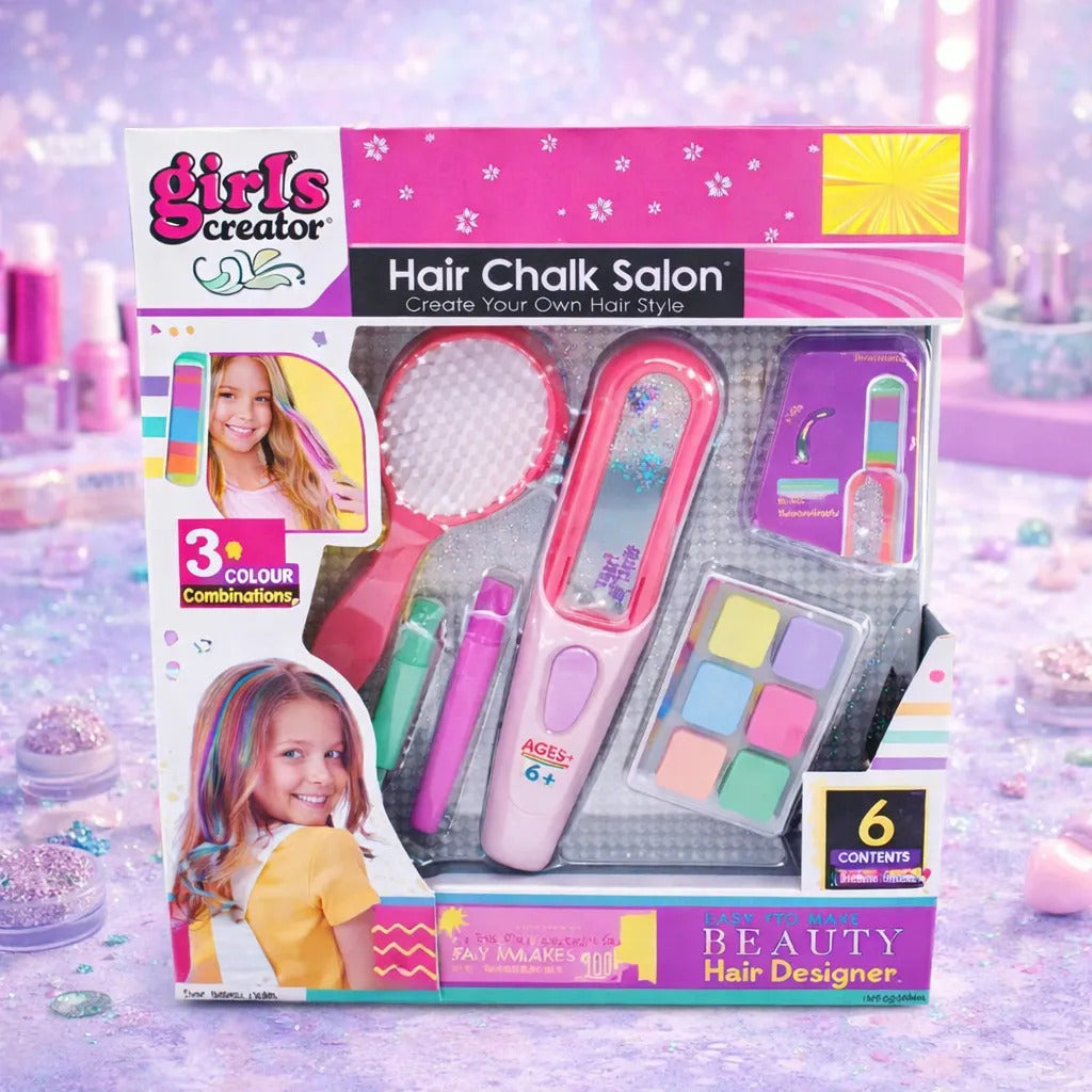 Set Para Mechas 6 Piezas Con Plancha Y Tintas Lavables