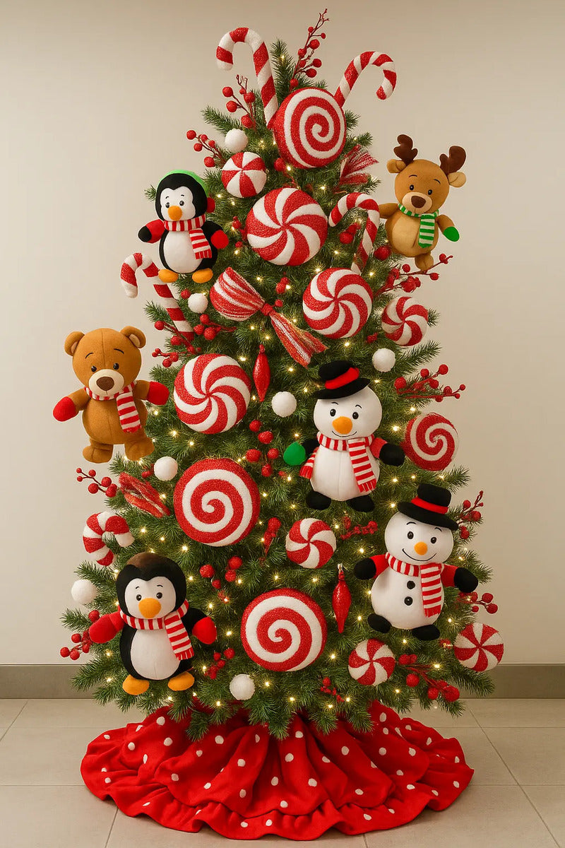Decoración Navideña Muñecos 4 Figuras Dieferentes 15x6x9