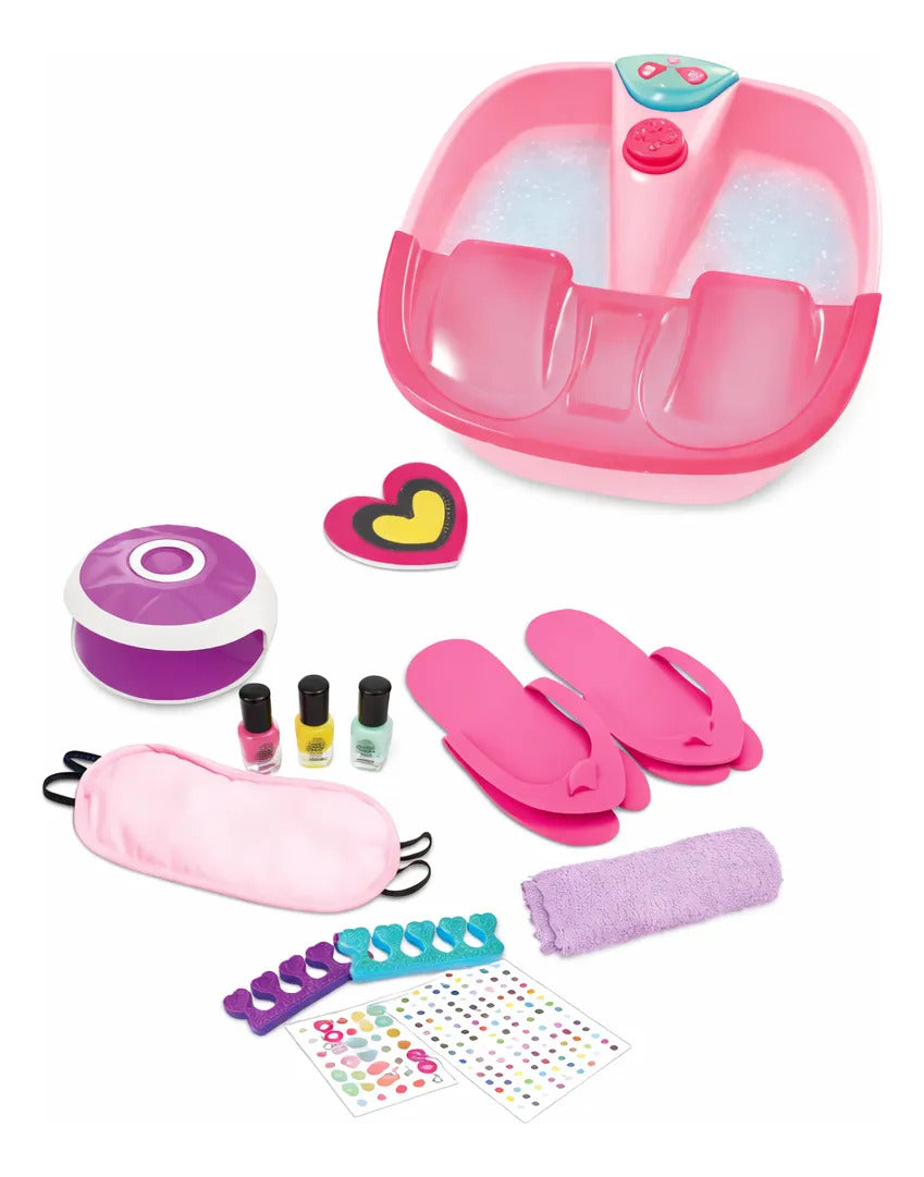 Set Spa De Uñas, Manos Y Pies 14 Piezas Candy Toys