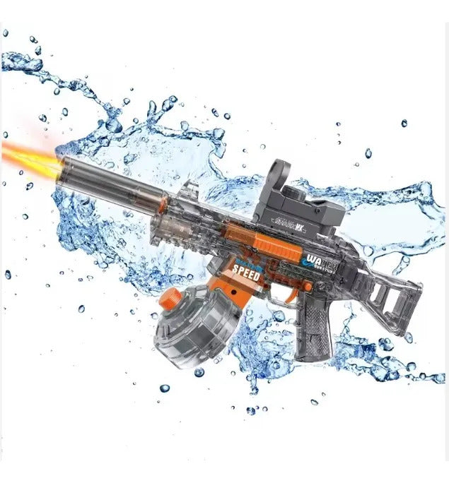 Pistola De Agua Eléctrica Rifle Recargable 3 Velocidades