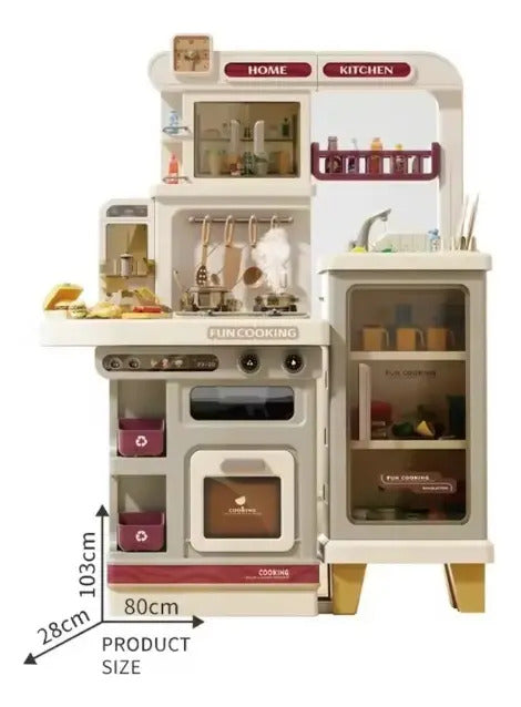 Cocina Marca Candy Toys  Con Luces Y Sonidos 52 Piezas