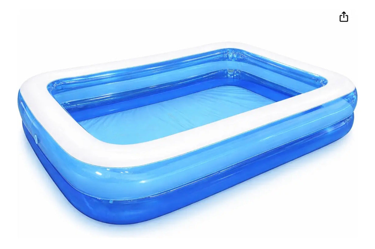 Piscina Inflable Rectangular 200x150x50cm 468l