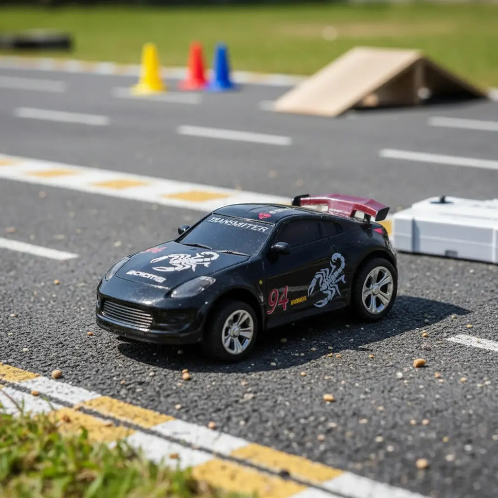 Mini Carro Rc Recargable 5 Km/h Colores Al Azar Candy Toys