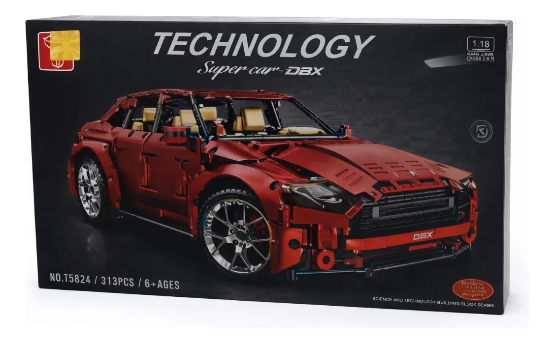 Carro Super Dbx De Bloques Rc Escala 1:8 2145 Pzs