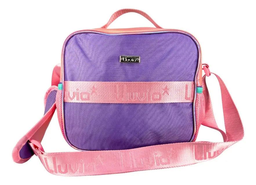 Mochila Primaria Set 3 Piezas Marca Lluvia Unicornio Espejo