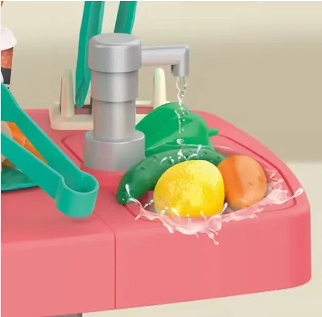 Cocina De Juguete Marca Candy Toys Infantil Con 48 Piezas