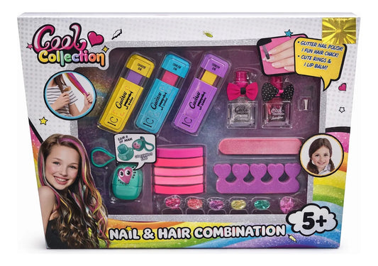 Set Para Mechas Y Uñas Candy Toys 14 Pzas Con Gloss Y Ligas