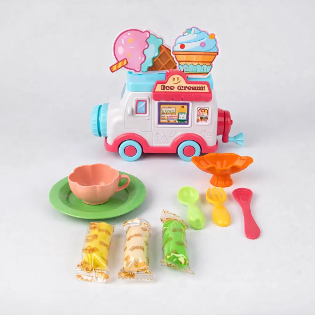 Set De Plastilina Camión De Helados Con 27 Piezas Candy Toys