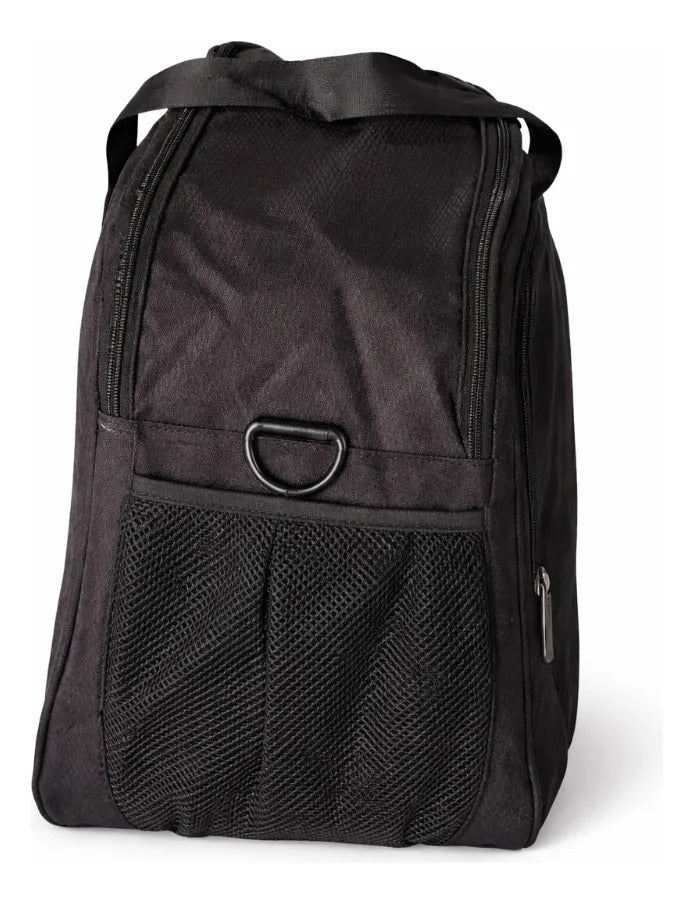 Maleta Deportiva Lluvia Negra Para Viaje Bolsa Amplia