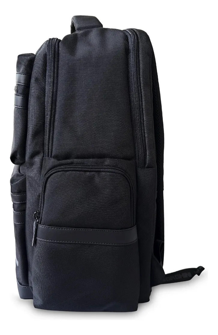 Mochila Juvenil American Bags Negro y Amarillo Lamborghini