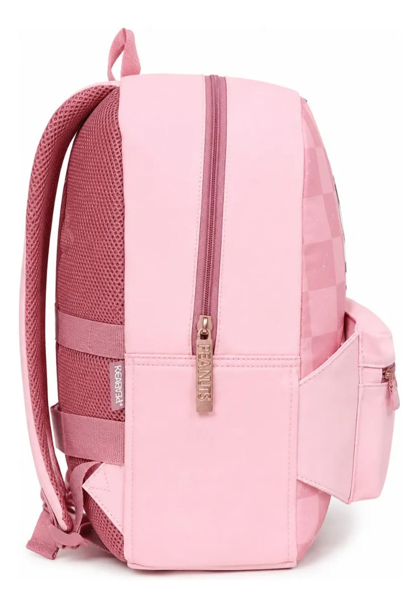 Mochila Escolar Yadatex Snoopy Con Cangurera Desmontable
