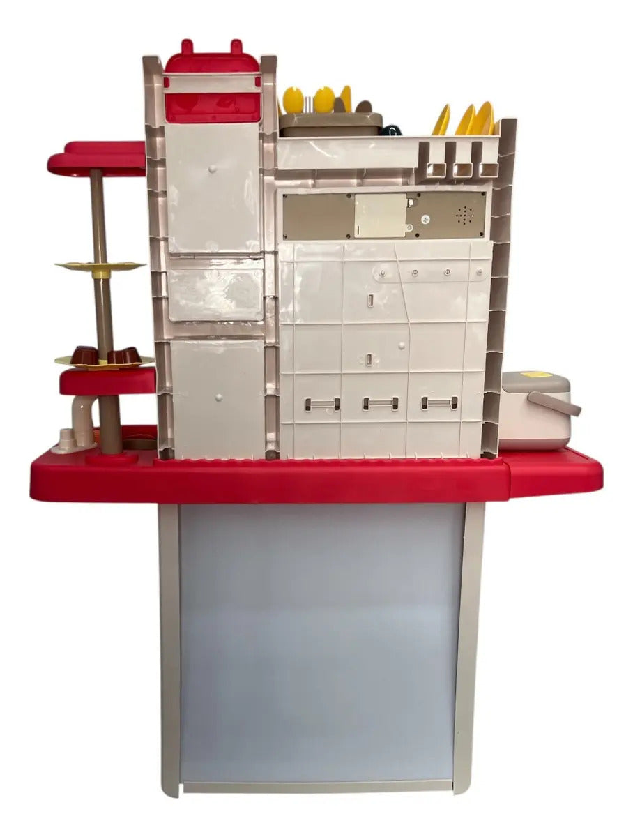 Set De Cocina Marca Candy Toys Moderna Infantil 81 Piezas