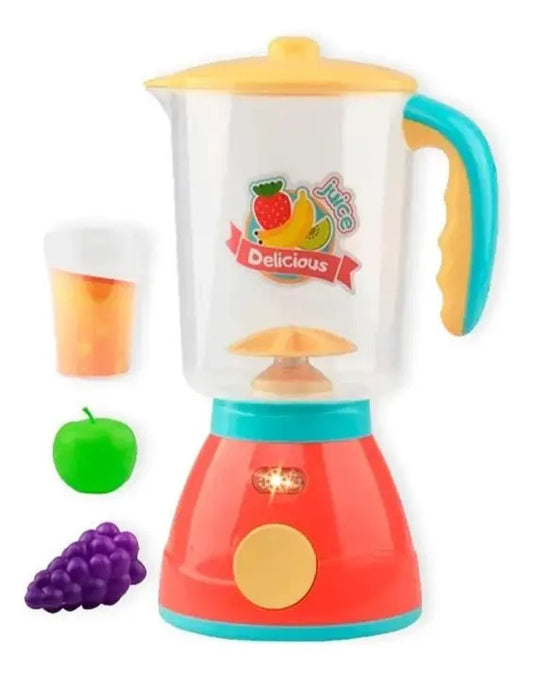 Licuadora Infantil Candy Toys Con 4 Accesorios Y Movimiento