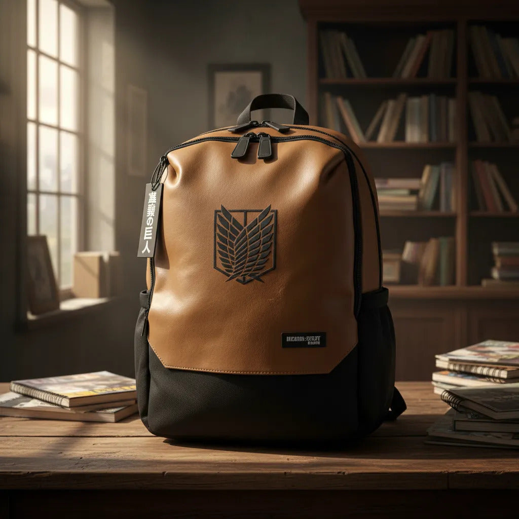 Mochila Anime Attack On Titan Vinipiel Escolar Juvenil
