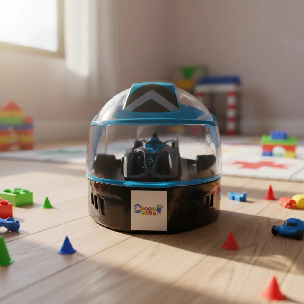 Mini Carro Control Remoto En Casco Candy Toys