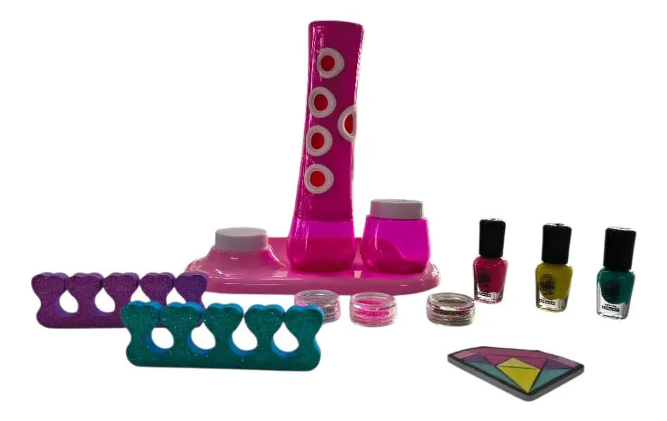 Kit De Uñas Infantil Candy Toys Con Shaker Y Esmaltes