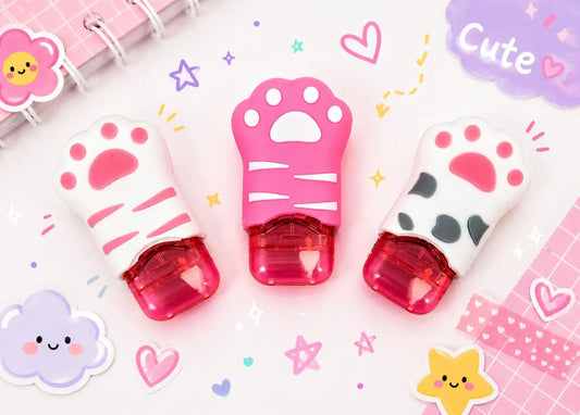 Correctores Weibo 3 Piezas Modelos Patita Tiernos  Kawaii