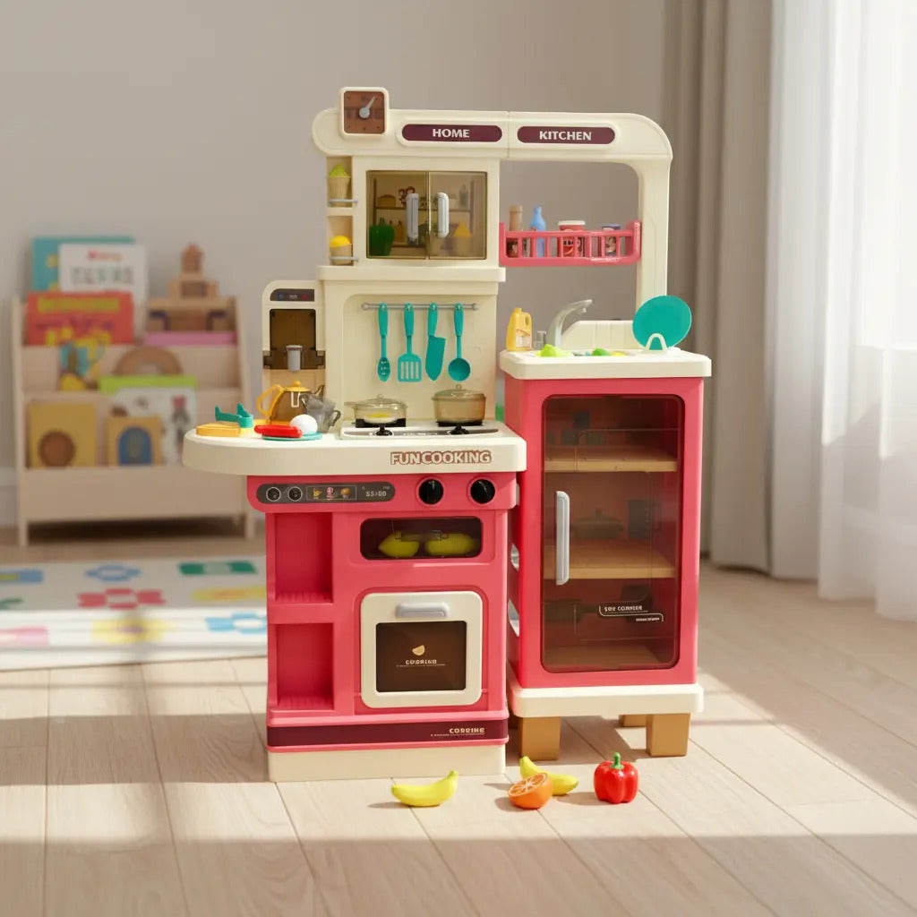Set Cocina Marca Candy Toys Infantil Para Pequeños 52 Piezas