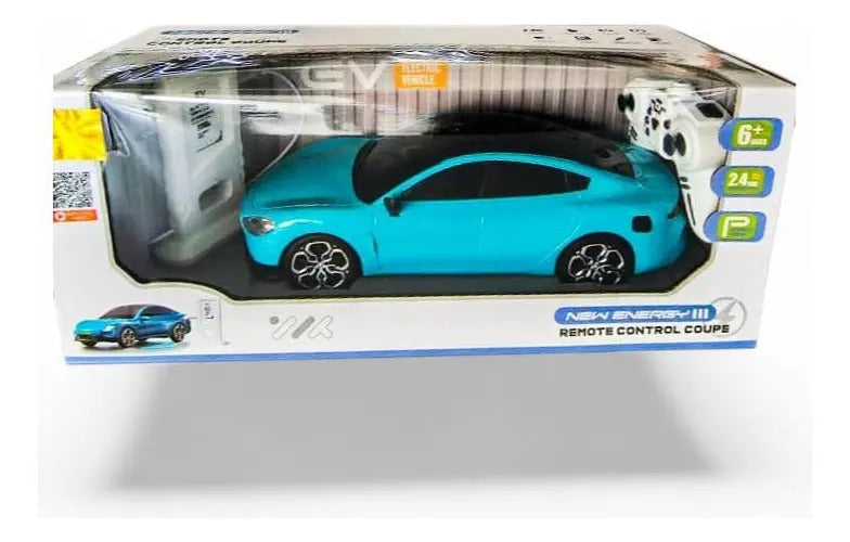 Auto Rc Candy Toys Con Estación De Carga Gasolinera