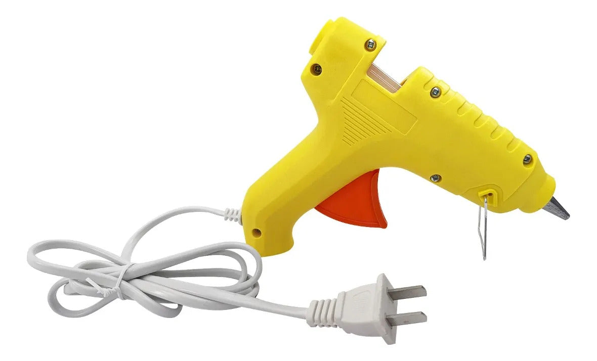 Pistola Para Silicón Caliente Selanusa Compacta Y Práctica