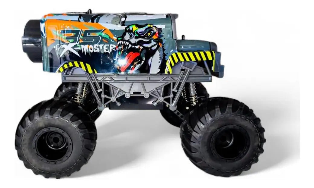 Camión A Control Remoto Candy Toys 4wd Con Efecto Vapor