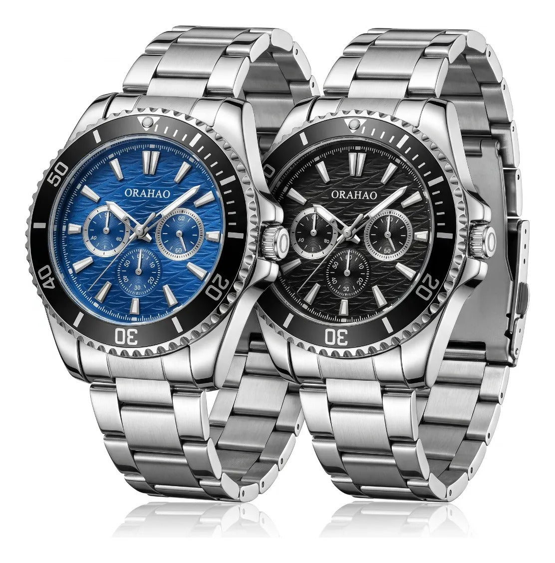 Reloj Orahao Elegante Caballero Disponible En Tres Colores