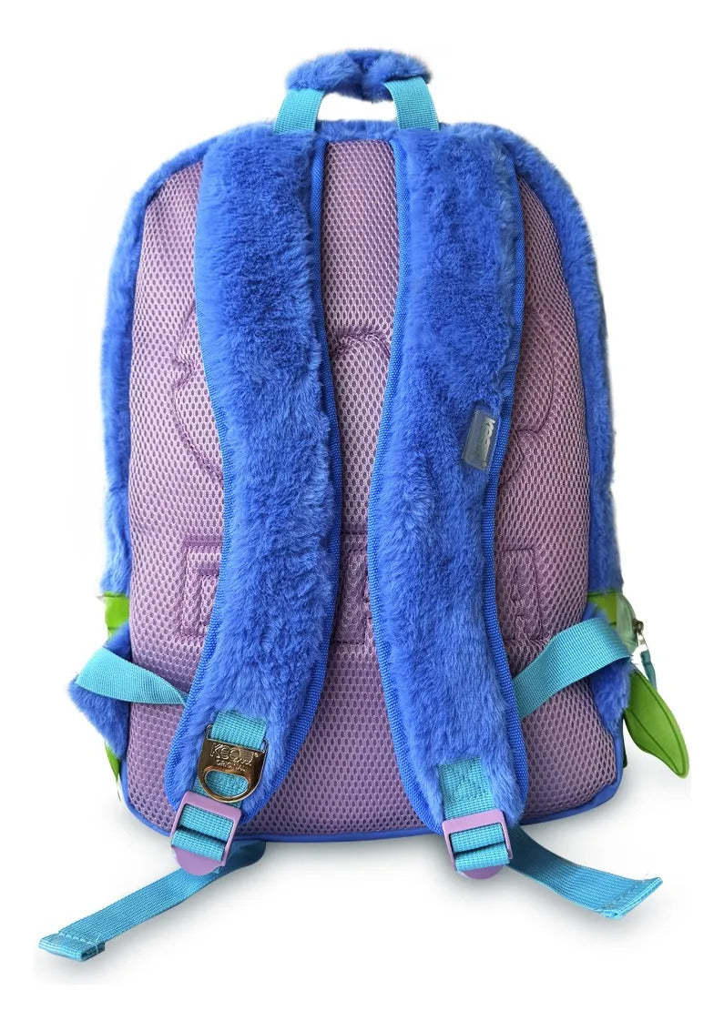 Set Escolar Yadatex Azul 2 Pzas Stitch Hawaiano