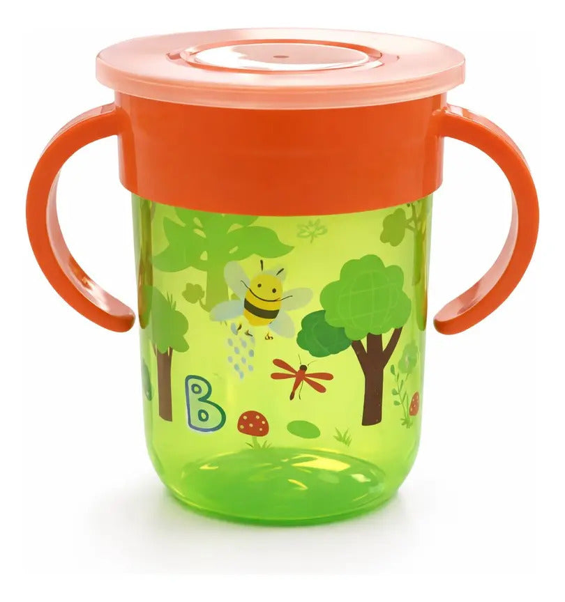 Vaso Antiderrame 250 Ml Entrenador Para Bebé Bpa Free