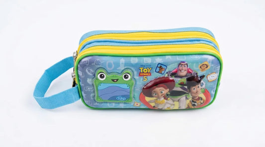 Lapicera Escolar Ruz Toy Story Cinco Doble Compartimento