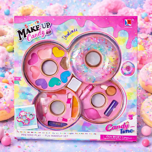 Set De Maquillaje En Estuche Dona Candy Toys