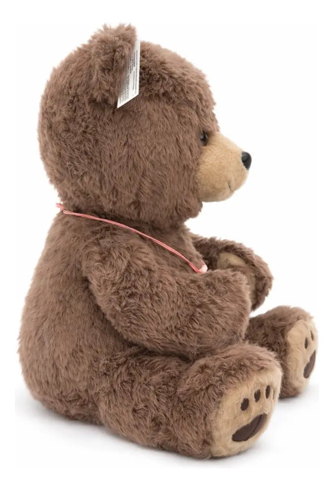 Peluche Clásico Oso De 41x34x36 Cm Dos Colores Candy Toys